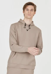 Virtus Sweatshirt Taro mit Kapuze Beige/Braun/Khaki/Grau