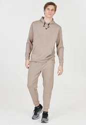 Virtus Sweatshirt Taro mit Kapuze Beige/Braun/Khaki/Grau