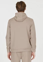 Virtus Sweatshirt Taro mit Kapuze Beige/Braun/Khaki/Grau