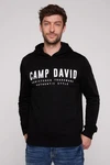 CAMP DAVID Kapuzensweatshirt Schwarz/Grau/Braun/Orange/Gelb/Grün/Beige
