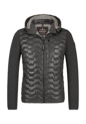Milestone Steppjacke MSDarwin Dunkelgrau/Grau/Schwarz
