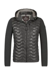 Milestone Steppjacke MSDarwin Dunkelgrau/Grau/Schwarz