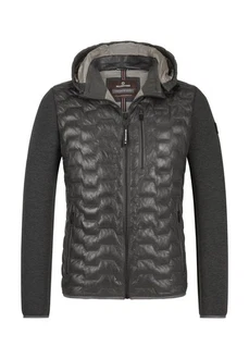 Milestone Steppjacke MSDarwin Dunkelgrau/Grau/Schwarz