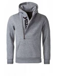 Yazubi Kapuzenpullover Alex Grau/Hellgrau/Dunkelgrau