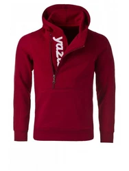 Yazubi Kapuzenpullover Alex Dunkelrot/Bordeaux/Rot