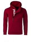 Yazubi Kapuzenpullover Alex Dunkelrot/Bordeaux/Rot