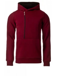 Yazubi Kapuzenpullover Alex Dunkelrot/Bordeaux/Rot