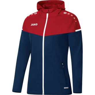 Jako Kapuzensweatshirt Kapuzenjacke Champ 2.0 marine/chili rot