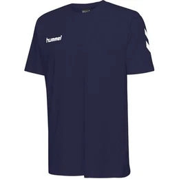 Kurzarmshirt HMLGO COTTON T-SHIRT S/S MARINE