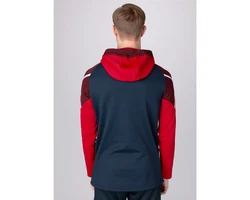 Jako Sweatshirt Performance Hoody marine/rot