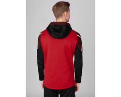 Jako Sweatshirt Performance Hoody rot/schwarz