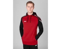Jako Sweatshirt Performance Hoody rot/schwarz