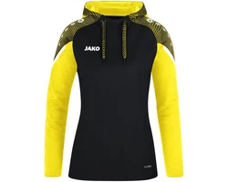 Jako Sweatshirt Performance Hoody schwarz/soft yellow