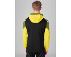 Jako Sweatshirt Performance Hoody schwarz/soft yellow