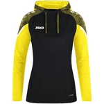 Jako Sweatshirt Performance Hoody schwarz/soft yellow