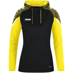Jako Sweatshirt Performance Hoody schwarz/soft yellow