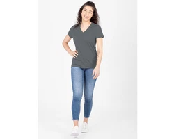 Jako T-Shirt Organic steingrau