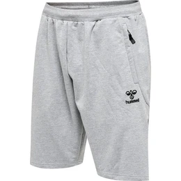 Shorts hmlMOVE GRID COTTON SHORTS GREY MELANGE