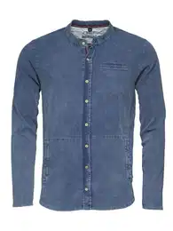 Langarmhemd M Dennis Longsleeve Herren Langarm-Hemd