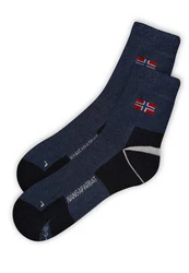 NANGAPARBAT Socken mit bequemer Trittdämpfung 2er Pack 