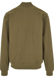 Urban Classics Herren Ultra Heavy Solid College Jacket (1-St) Dunkelgrün/Khaki/Braun