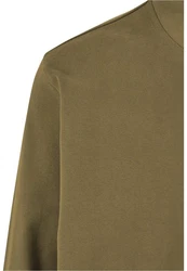 Urban Classics Herren Ultra Heavy Solid College Jacket (1-St) Dunkelgrün/Khaki/Braun
