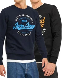 Jack & Jones Sweatshirt 2er-Pack Print Logo Pullover 