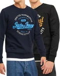 Jack & Jones Sweatshirt 2er-Pack Print Logo Pullover 