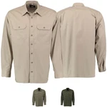 German Wear Trachtenhemd OJ10 Braun/Khaki