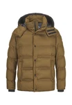 Milestone Steppjacke MSTivo Braun/Beige/Khaki/Dunkelgrün