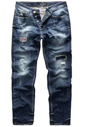 REPUBLIX Straight-Jeans CONNOR Regular Fit Hellblau/Blau/Dunkelblau