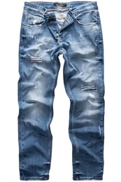 Straight-Jeans CONNOR Herren Regular Fit Destroyed Jeans