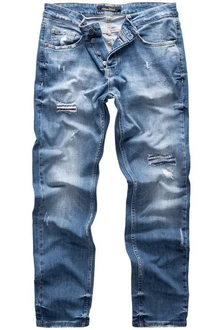 REPUBLIX Straight-Jeans CONNOR Regular Fit Blau/Hellblau