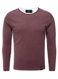 Strickpullover fr Herren Sarasota 2in1 Feinstrick Sweatshirt double Look MSW00064