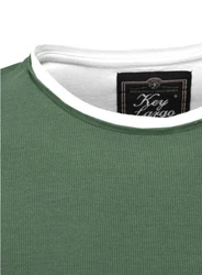 Key Largo Sweatshirt grau/khaki/schwarz/weiß