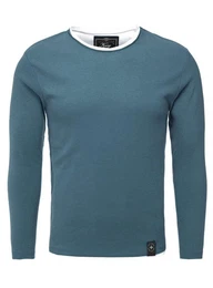 Strickpullover fr Herren Sarasota 2in1 Feinstrick Sweatshirt double Look MSW00064