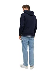 Jack & Jones Sweatshirt JJEBradley Dunkelblau/Blau/Hellblau