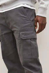 Next Cargohose Straight Fit Hellgrau/Dunkelgrau/Khaki/Grau/Braun