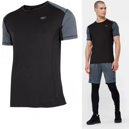 T-Shirt - Herren Trainingsshirt mit Flachnhten