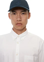 Marc O'Polo Langarmhemd Weiß/Creme/Grau
