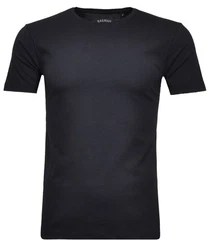 RAGMAN Longshirt Schwarz/Dunkelblau