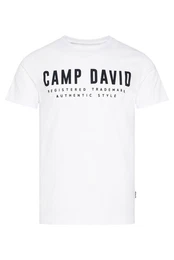 Rundhalsshirt mit Baumwolle
