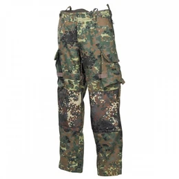 Cargohose BW Kampfhose, Einsatz/bung, flecktarn - L