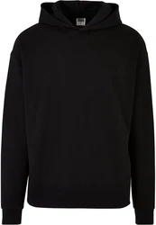 Urban Classics Kapuzensweatshirt Herren Organic Loose Hoody Schwarz