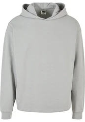 Urban Classics Kapuzensweatshirt Herren Organic Loose Hoody Grau/Hellgrau