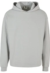 Urban Classics Kapuzensweatshirt Herren Organic Loose Hoody Grau/Hellgrau