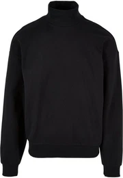 Rundhalspullover Herren High Rib Neck Crew (1-tlg)
