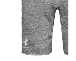 Under Armour Shorts Rival Terry Dunkelgrau/Hellgrau/Grau/Rot