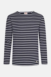 Armor Lux Langarmshirt Houat Dunkelblau/Schwarz