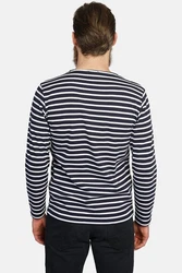 Armor Lux Langarmshirt Houat Dunkelblau/Schwarz